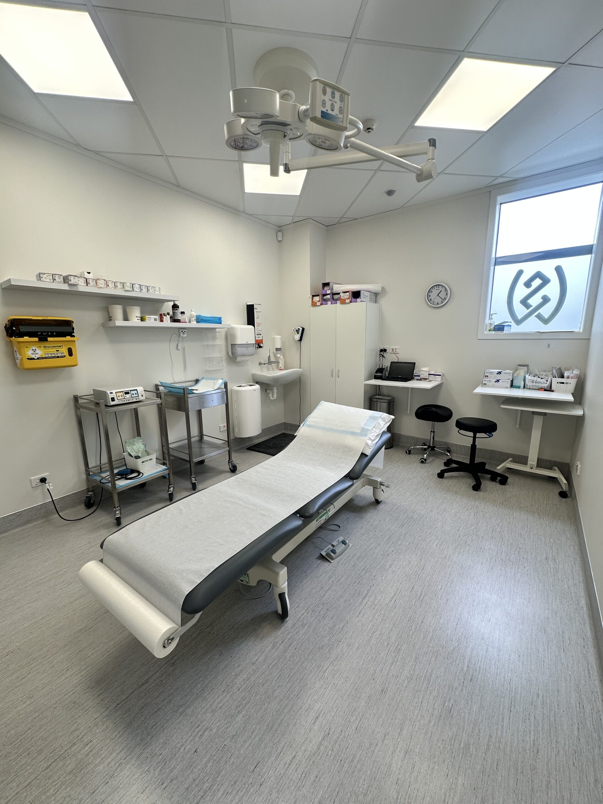 Local anaesthetic procedure theatre at Waikato Specialist Centre, Hamilton